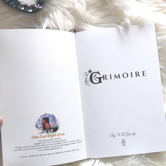 Dream Amethyst Customizable Grimoire™© - Picture 4 of 14